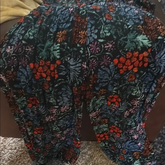 Knox Rose Blue and Red Long Sleeve Sundress - Picture 5 of 6